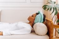 Elevate the head to stop snoring. ( Image sourced via Pexels / Photo by mikhail)